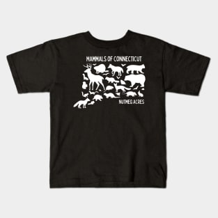 Mammals of Connecticut Kids T-Shirt